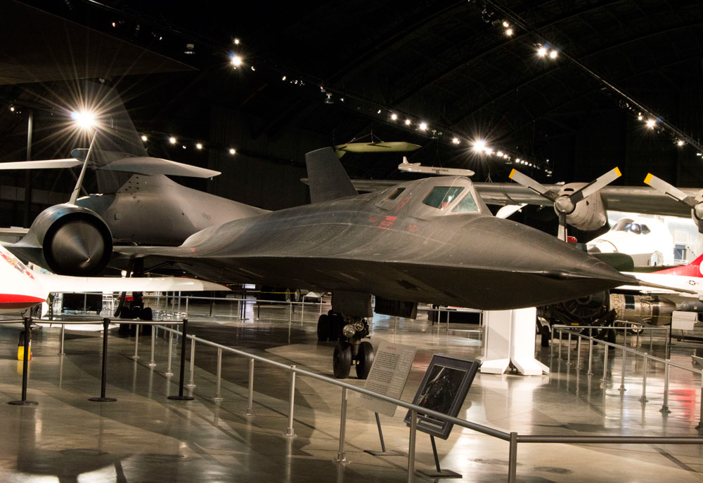 SR-71 Blackbird on display at USAF Museum, Dayton Ohio
