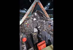 Image of SR-71 front cockpit